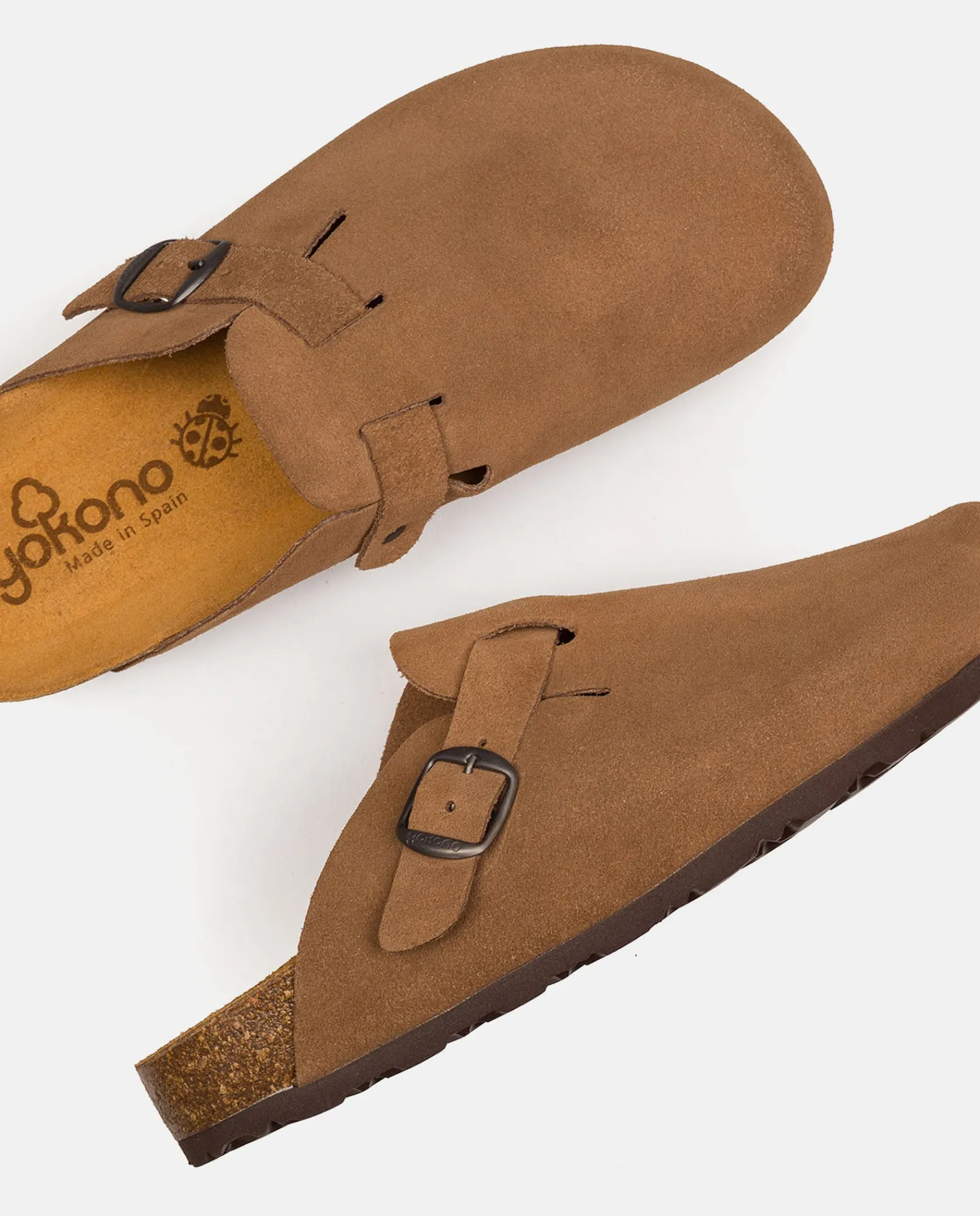 Best Yokono Zapato Plano Zueco 599 Marrón