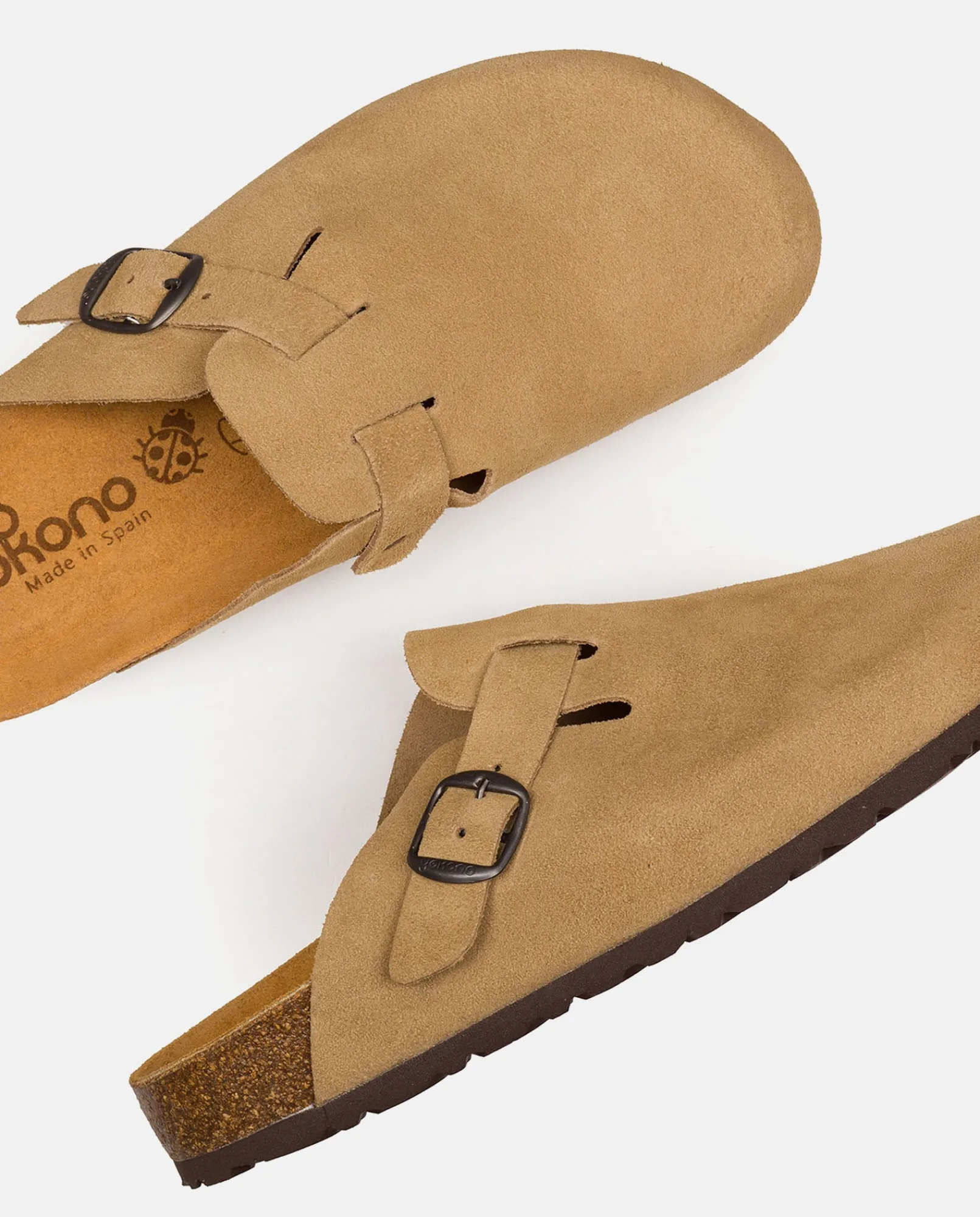 Hot Yokono Zapato Plano ZUECO-599 Beige